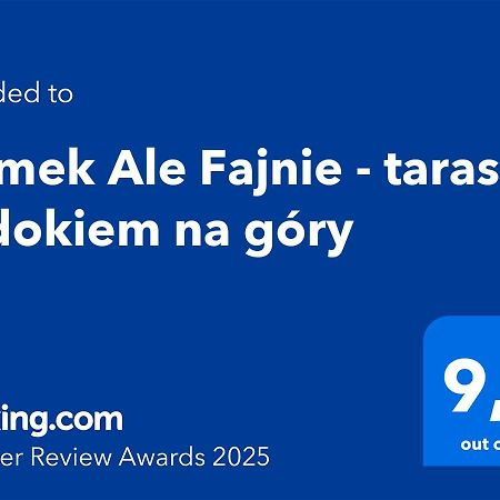 Domek Ale Fajnie - Taras Z Widokiem Na Gory Karpacz Bagian luar foto