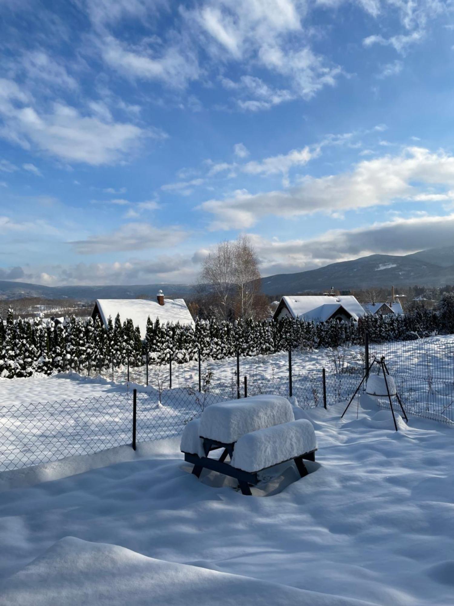 Domek Ale Fajnie - Taras Z Widokiem Na Gory Karpacz Bagian luar foto