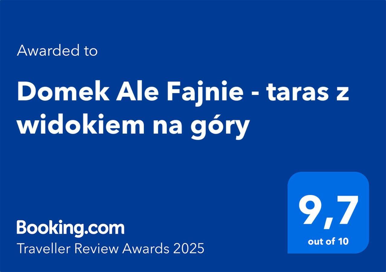 Domek Ale Fajnie - Taras Z Widokiem Na Gory Karpacz Bagian luar foto